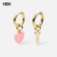 Earrings NOTTE 耳饰女HBX Heart Key