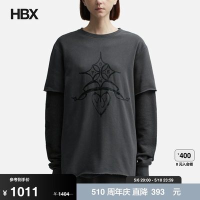 TheOpen Product LAYERED EMBLEM T-SHIRT 长袖T恤女HBX