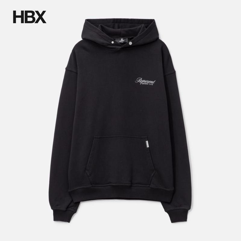 Represent Owners Club Script Hoodie 帽衫卫衣男HBX