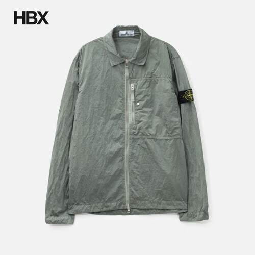 Stone Island/石头岛 Nylon Metal In Econyl® 衬衫男HBX