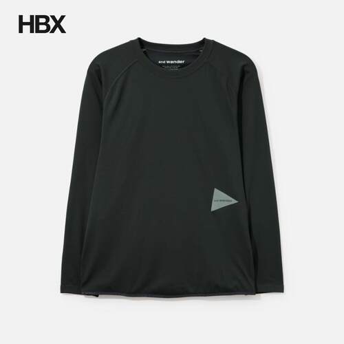 and wander Dry Jersey Raglan LS T 长袖T恤男HBX