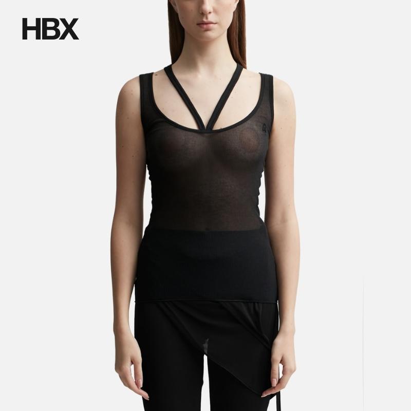 ANDREĀDAMO Cotton Ribbed Jersey Tank Top 背心女HBX