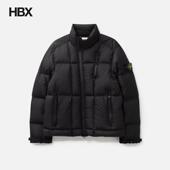 Light Stone 羽绒服外套男HBX Seam Faded Island 石头岛