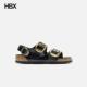 凉鞋 Birkenstock 女HBX Big Buckle 勃肯 Milano
