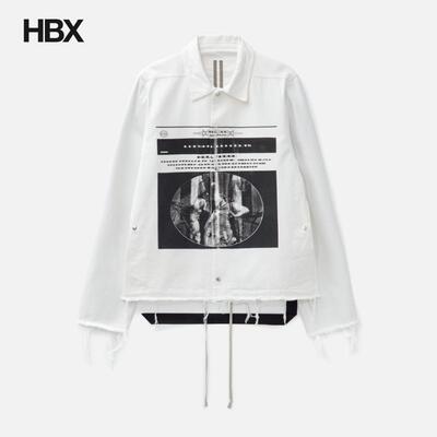 Rick Owens 瑞克·欧文斯 Drkshdw Hollywood Snapfront 夹克外套
