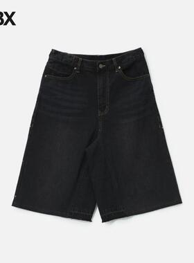 POLYTERU 1/2 Rebuild Gosima Denim Rivet Flowers 短裤男HBX