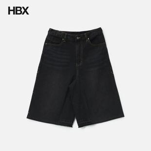 Rebuild Gosima 短裤 男HBX Flowers Rivet POLYTERU Denim