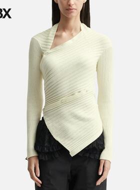 anggae Ribbed Snake Cardigan 针织衫女HBX