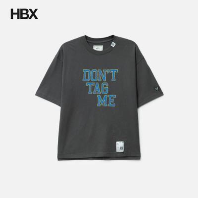 Maison Mihara Yasuhiro Don't Tag Me Printed 短袖T恤男HBX