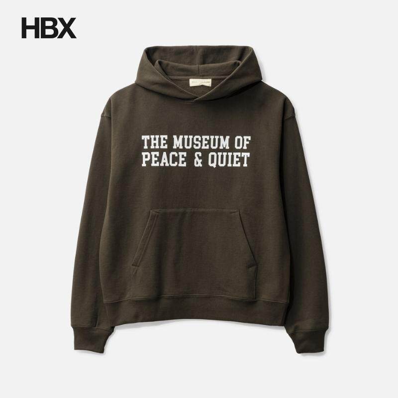 Museum of Peace & Quiet Campus Hoodie 帽衫卫衣男HBX