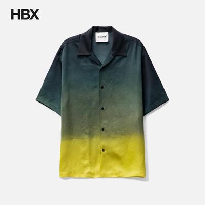 Jil Sander Viscose Gradient Shirt 短袖衬衫男HBX