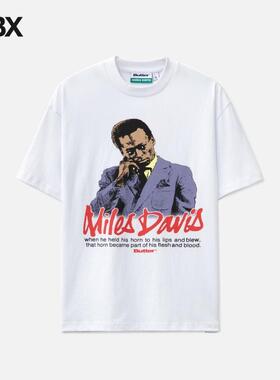 Butter Goods x Miles Davis Portrait T-shirt 短袖T恤男HBX