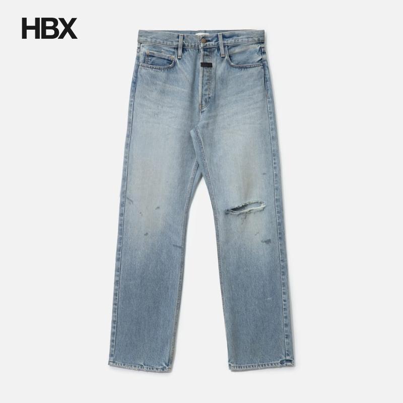 Fear of God Straight 5 Pocket Jean 牛仔裤男HBX