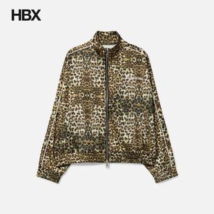 Buxton Jacket Leopard Track 运动夹克外套男HBX Piped Cole