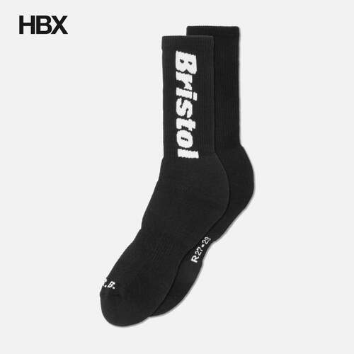 F.C. Real Bristol Authentic Logo Regular Socks 袜子男HBX