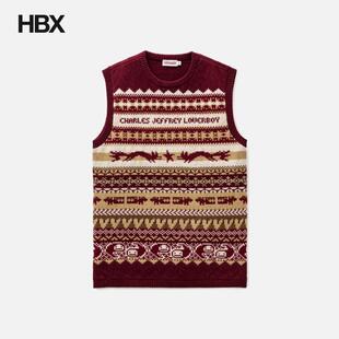 Charles Jeffrey Loverboy Fine Fairisle Vest 针织衫马甲HBX