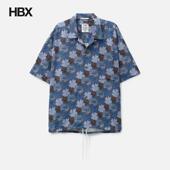 衬衫 Nanamica 男HBX Sleeves Shirt Nanaloha Short