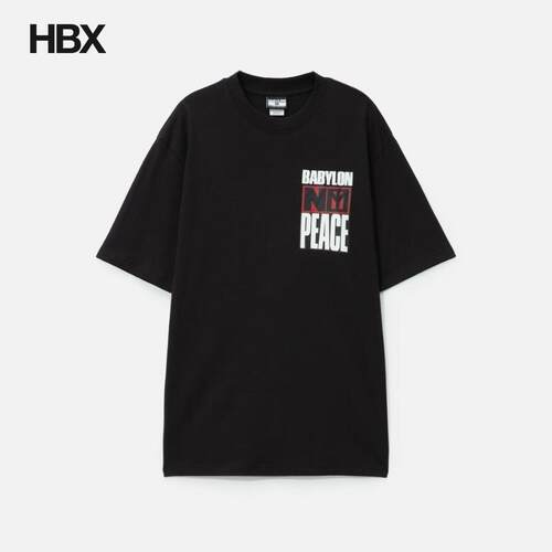 Babylon NO PEACE OR FREEDOM T-SHIRT 短袖T恤男HBX