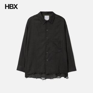 ANCELLM Wool Kersey Shirt 恤衫男HBX