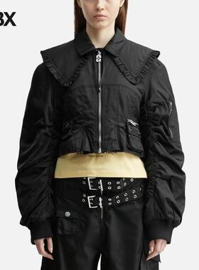 Ganni Duchesse Nylon Fitted Jacket 保暖外套夹克女HBX