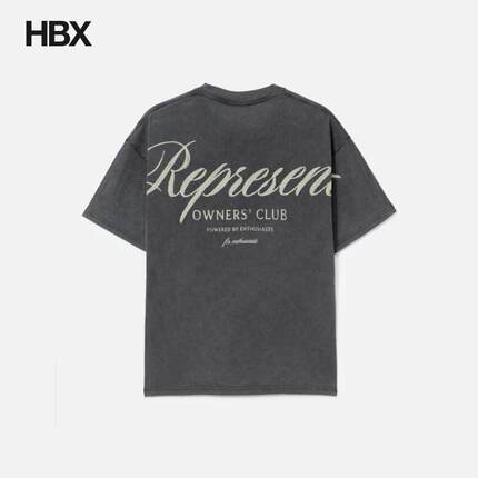 Represent Owners Club Script T-Shirt 短袖T恤男HBX