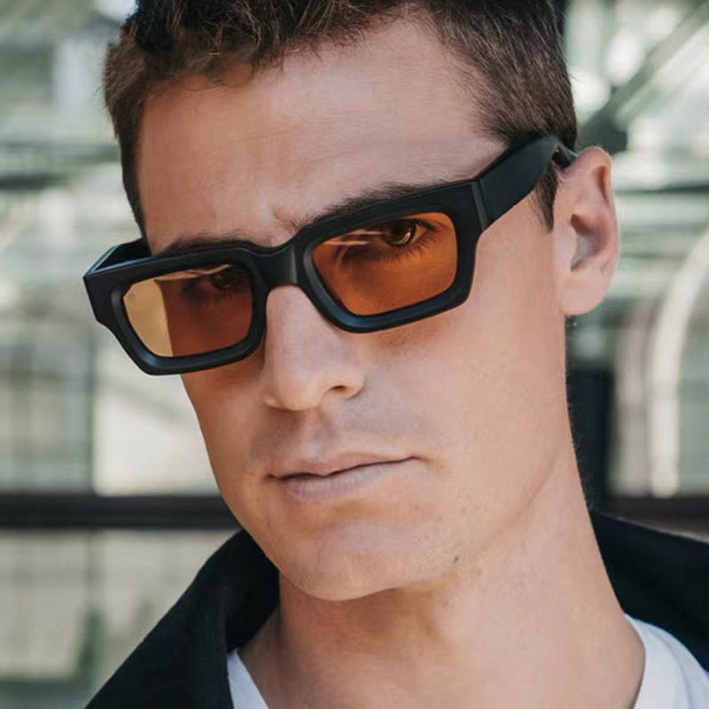 法国capinkofin欧美新款太阳镜ins时尚方框包花墨镜sunglasses