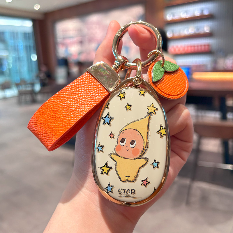 适用埃安RT钥匙套ut第二代v霸王龙aion广汽yplus丫汽车用品包扣壳