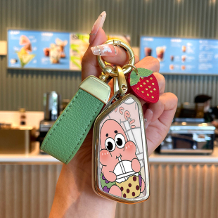 大众高尔夫8钥匙套8rline八代凌渡L8pro汽车8gti壳途昂X揽巡专用