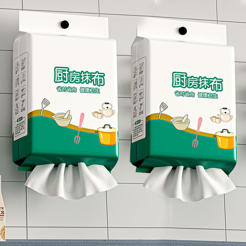 悬挂式一次性干湿两用厨房抹布