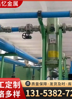 蓝色铝合金管道DN20-200超级管道快装节能管道铝合金压缩空气管道