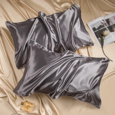 100%桑蚕丝重磅真丝枕套丝绸枕巾