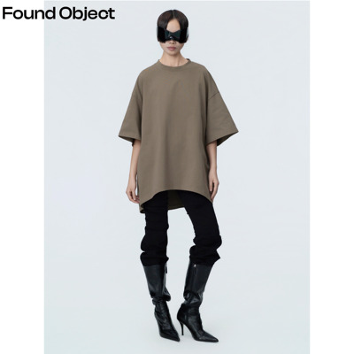 Found Object   弧摆结构宽松T恤   Arc Swing Oversized Tee