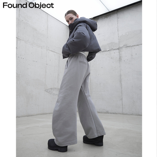 Found Object 秋冬廓形针织曲线弯刀休闲卫裤 Blatt Sweatpants