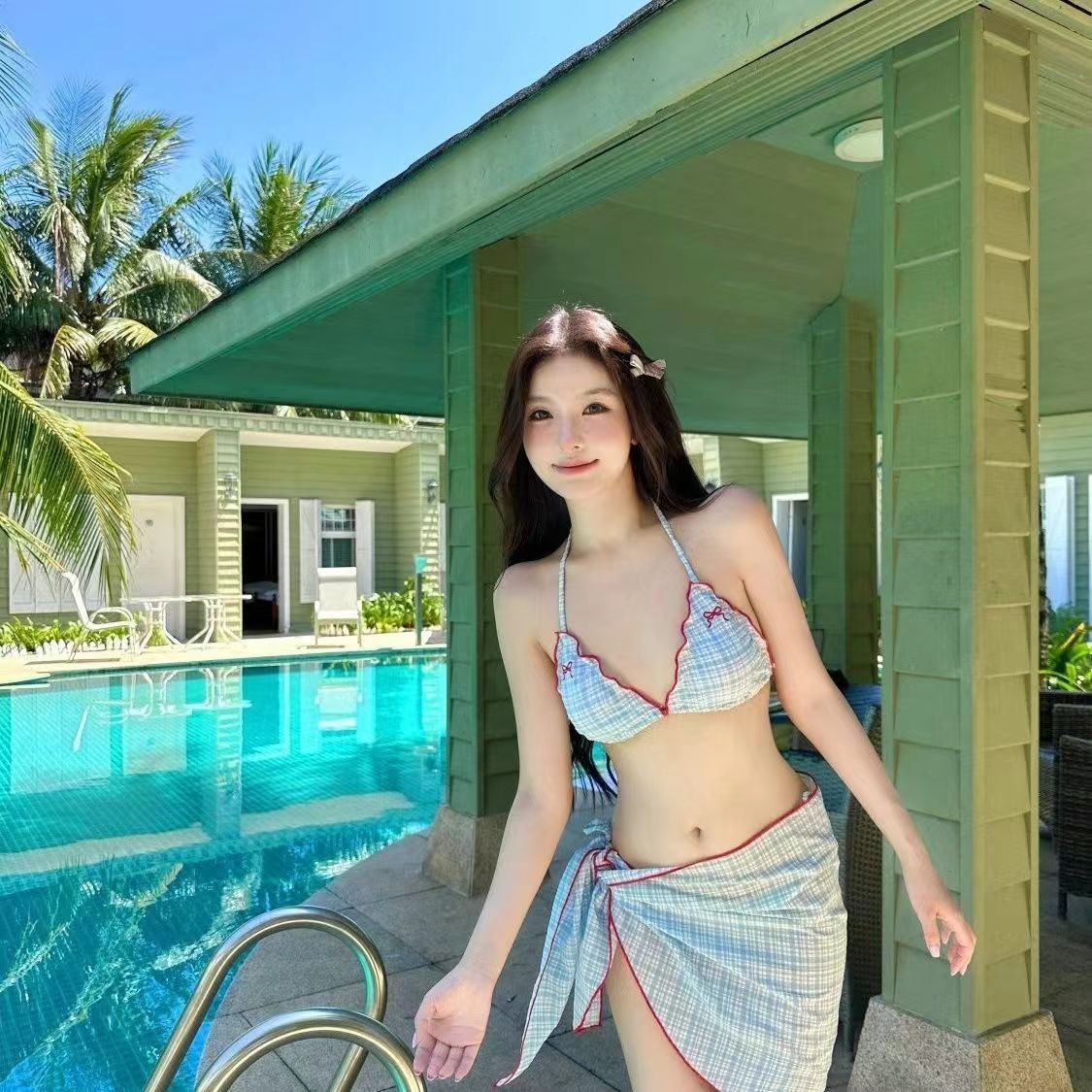 比基尼泳衣辣妹2024新款