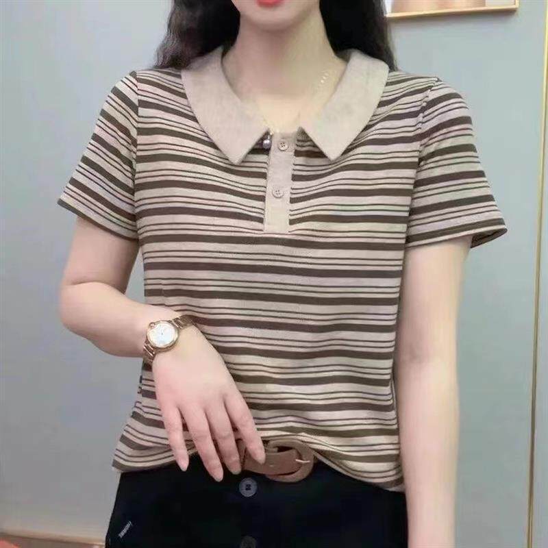 新款女装短袖棉T恤小衫