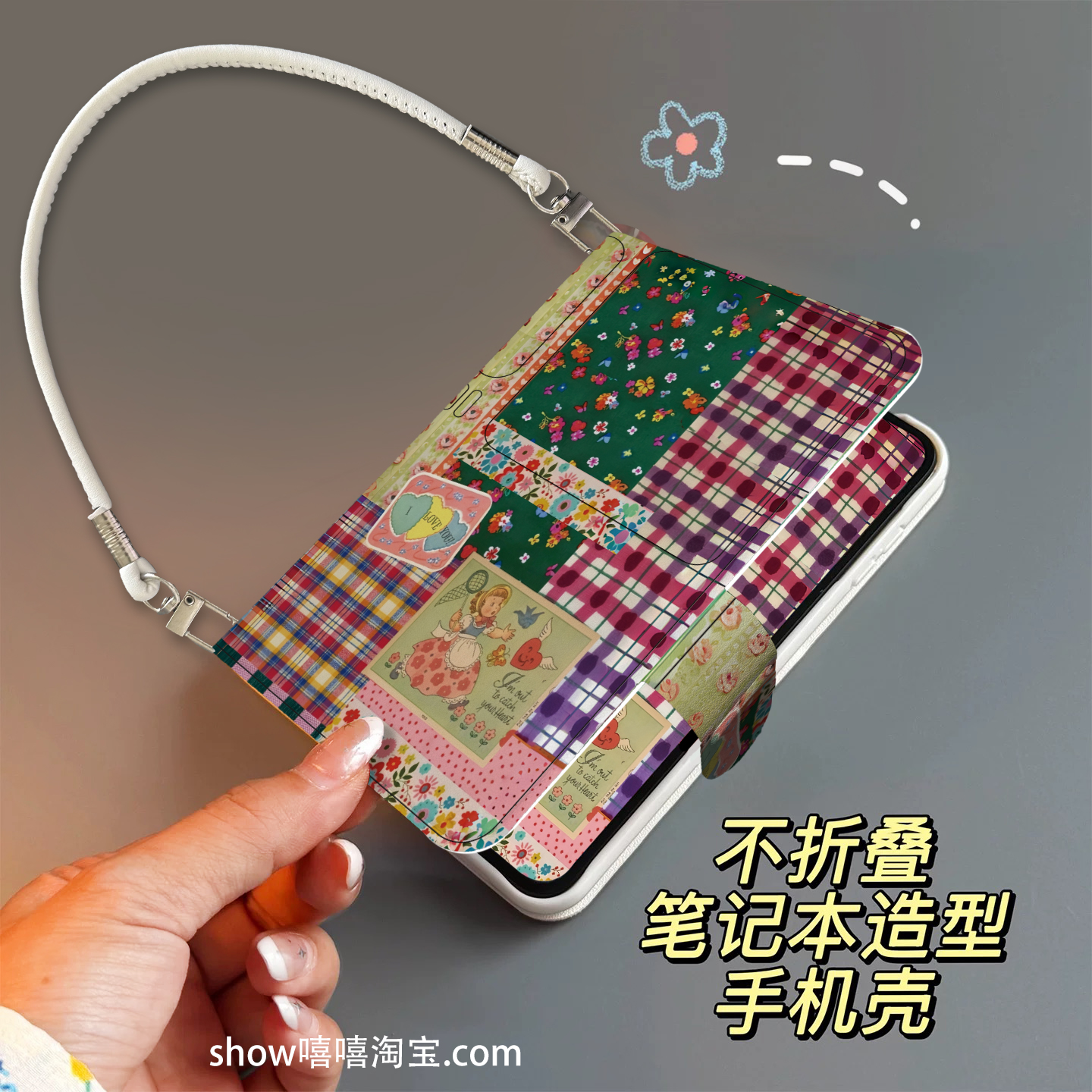 民族风复古适用华为PuraX手机壳翻盖式皮质手机壳女款新款折叠屏PuraX典藏版免折叠保护套手提防摔斜跨绳链条