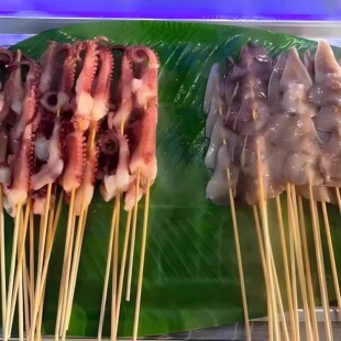 仿真荷叶酒店自助餐厅餐盘子摆盘装饰塑料绿色叶子海鲜冰台水果垫