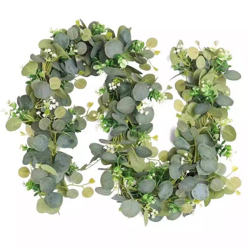 仿真尤加利藤条墙面遮丑燃气空调管装饰美化遮挡藤蔓绿植高级感,家居饰品,壁饰,淘宝优惠券,粉丝福利购,淘宝优惠卷