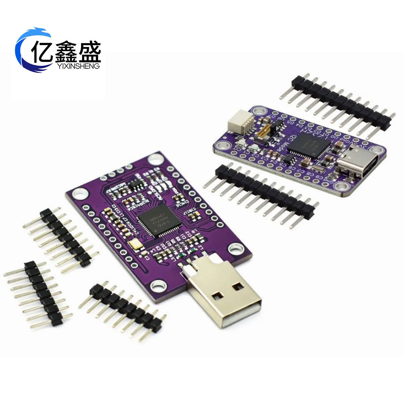 MCU FT232H 高速多功能 USB to JTAG UART/FIFO SPI/I2C 模块