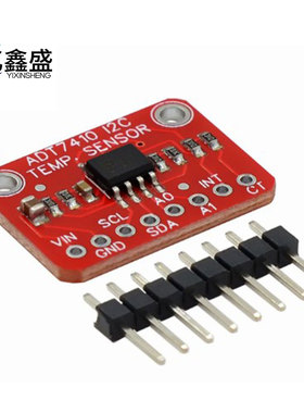 ADT7410高精度I2C温度传感器转接板