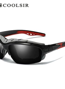 防风骑行男款摩托车骑车户外运动开车专用护目偏光太阳镜