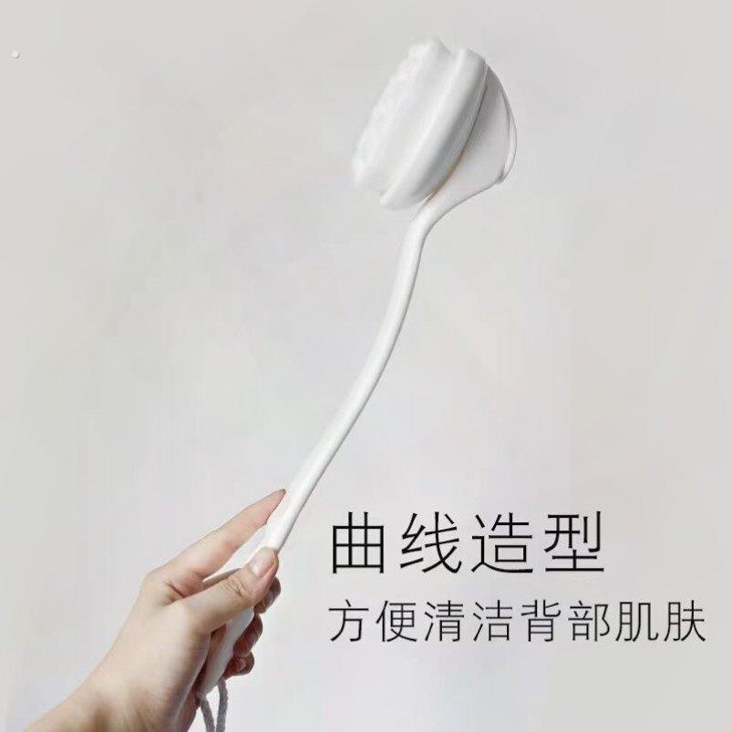 长炳洗澡刷软毛浴刷清洁皮肤软猫爪软毛刷可拆卸 二合一柔软浴刷