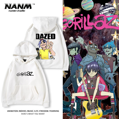 街头霸王Gorillaz乐队周边连帽