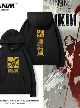 linkin park林肯公园乐队圆领卫衣男女秋冬欧美音乐潮流摇滚外套