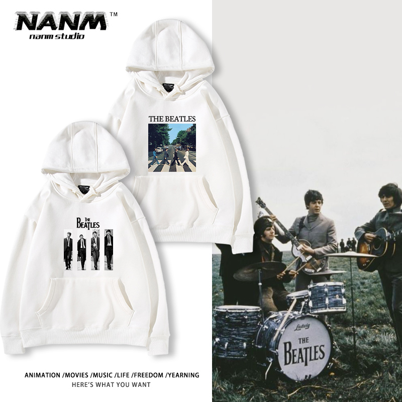 圆领卫衣男女秋冬中性款欧美