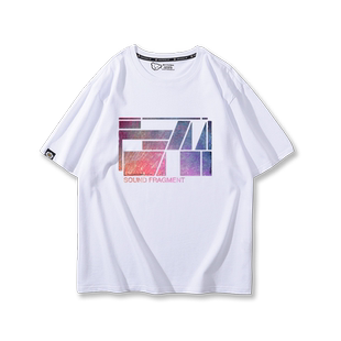 声音碎片乐队周边短袖T恤男女夏季专辑巡演海报情侣同款纯棉半袖