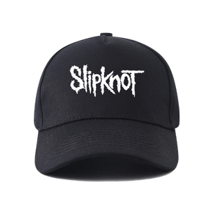 Slipknot活结重金属乐队周边LOGO印花潮流棒球帽子男女夏季遮阳帽