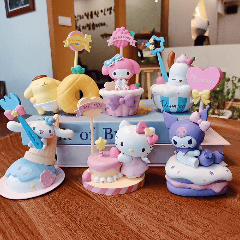 三丽鸥家族甜品系列盲盒模