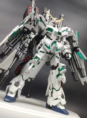 拼装模型HG全装独角兽 完美强袭 超越全球元祖EG牛高达命运红异端