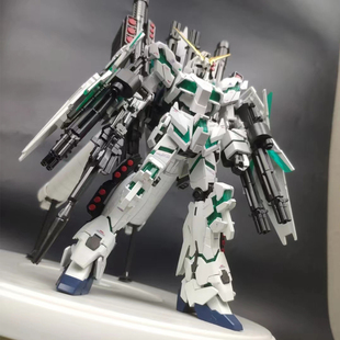 拼装模型HG全装独角兽 完美强袭 超越全球元祖EG牛高达命运红异端